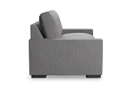 Edgewater Revenue Gray 84" Sofa W/ 3 Cushions