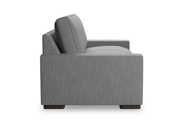 Edgewater Revenue Gray 84" Sofa W/ 3 Cushions (2)