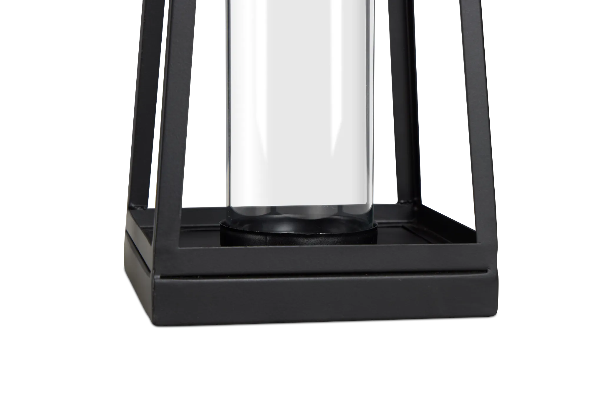 Gloria Black Medium Lantern