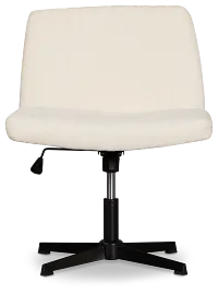 Camille White Desk Chair