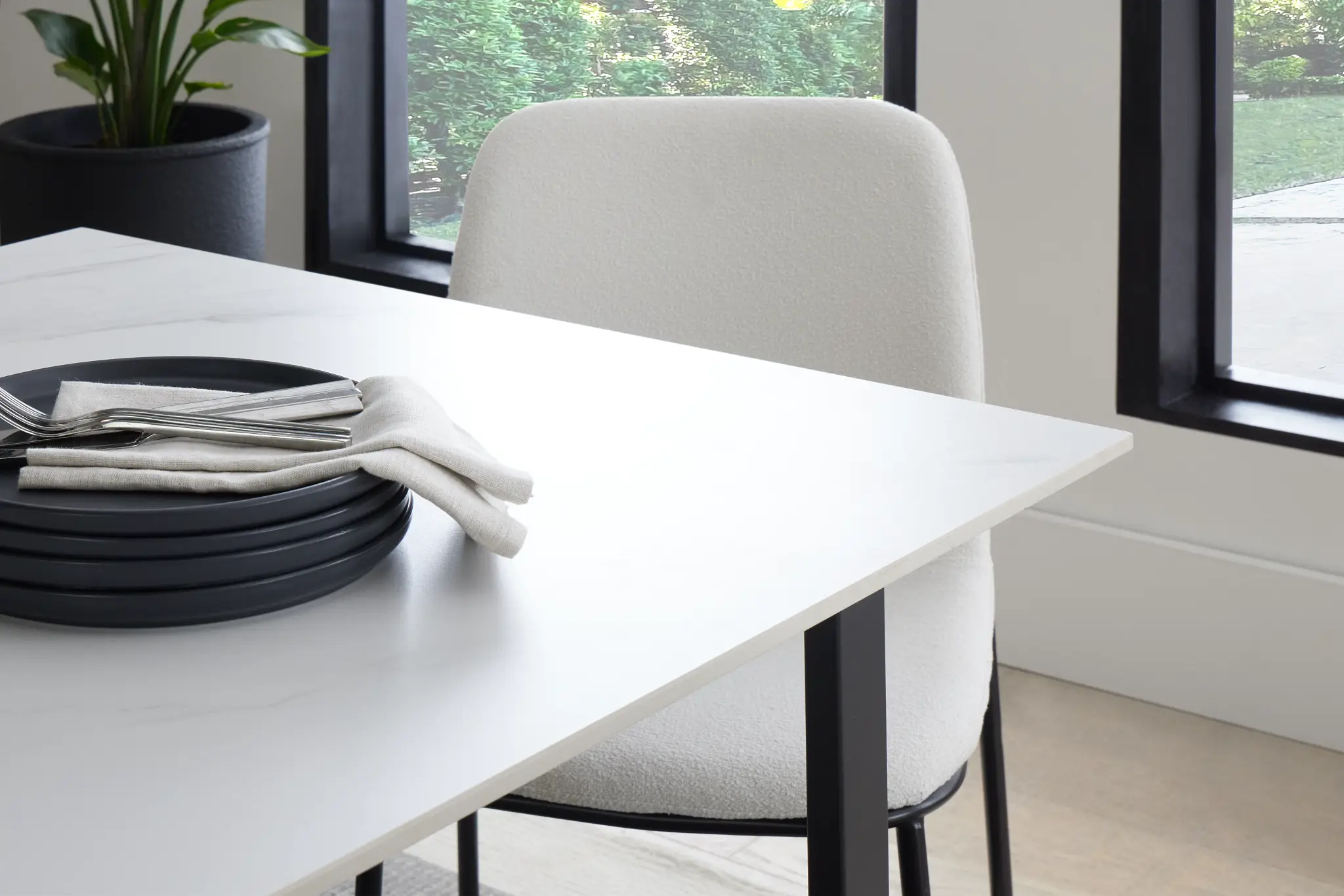 Paxton White Rectangular Table Paxton White Rectangular Table