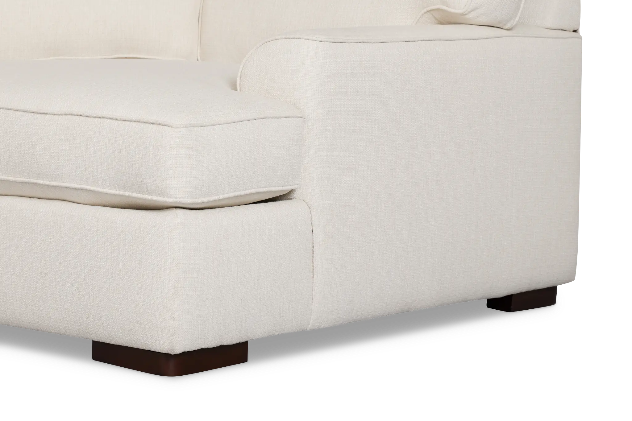 Sinclair Light Beige Fabric Right Cuddler Cooling Memory Foam Sectional Sinclair Light Beige Fabric Right Cuddler Cooling Memory Foam Sectional