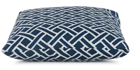 Eastwood Dark Blue 20" Indoor/outdoor Square Accent Pillow