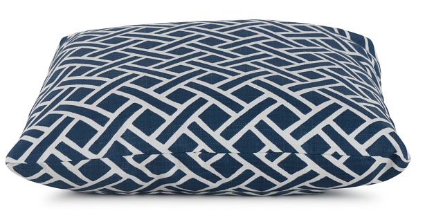 Eastwood Dark Blue 20" Indoor/outdoor Square Accent Pillow