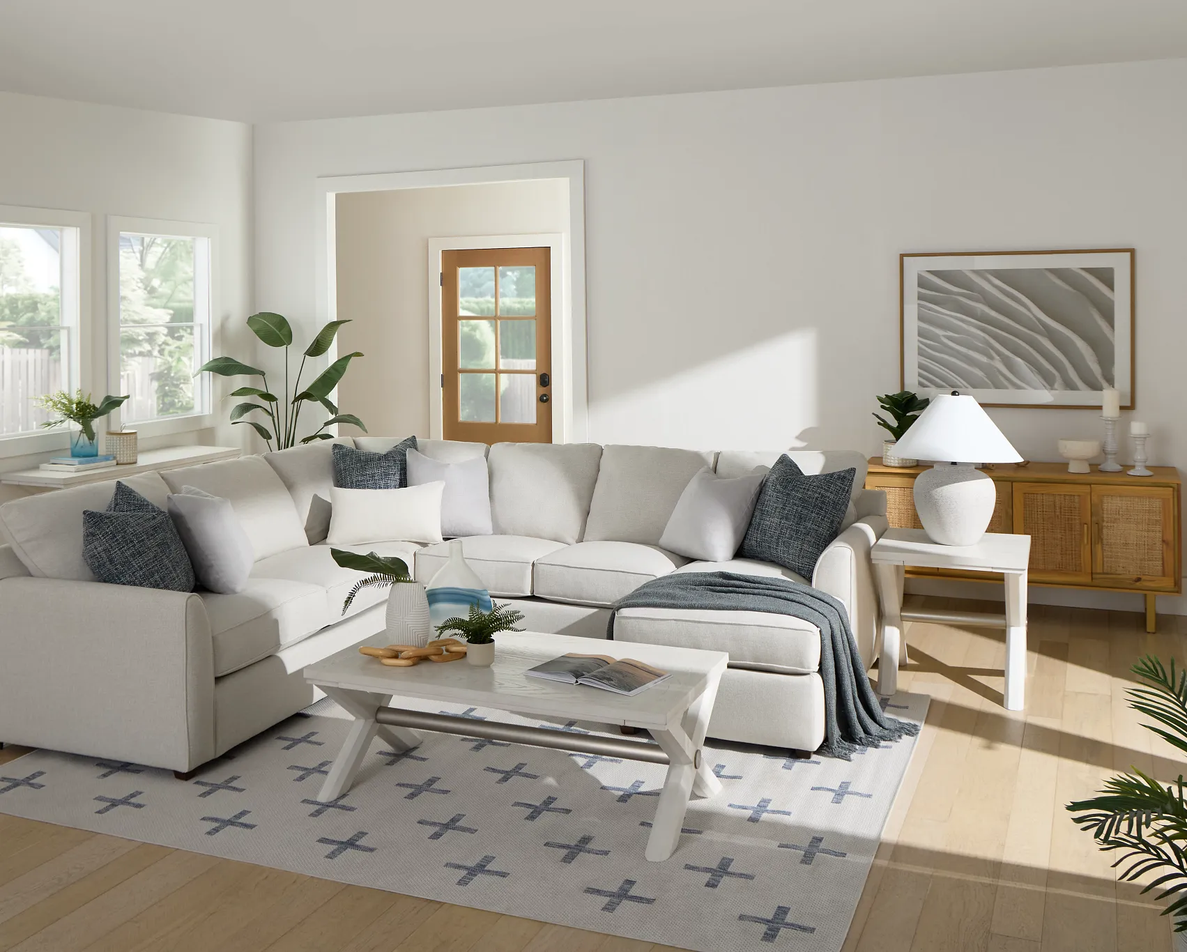 Curved Sectionals and Seating for Open-Concept Living Rooms