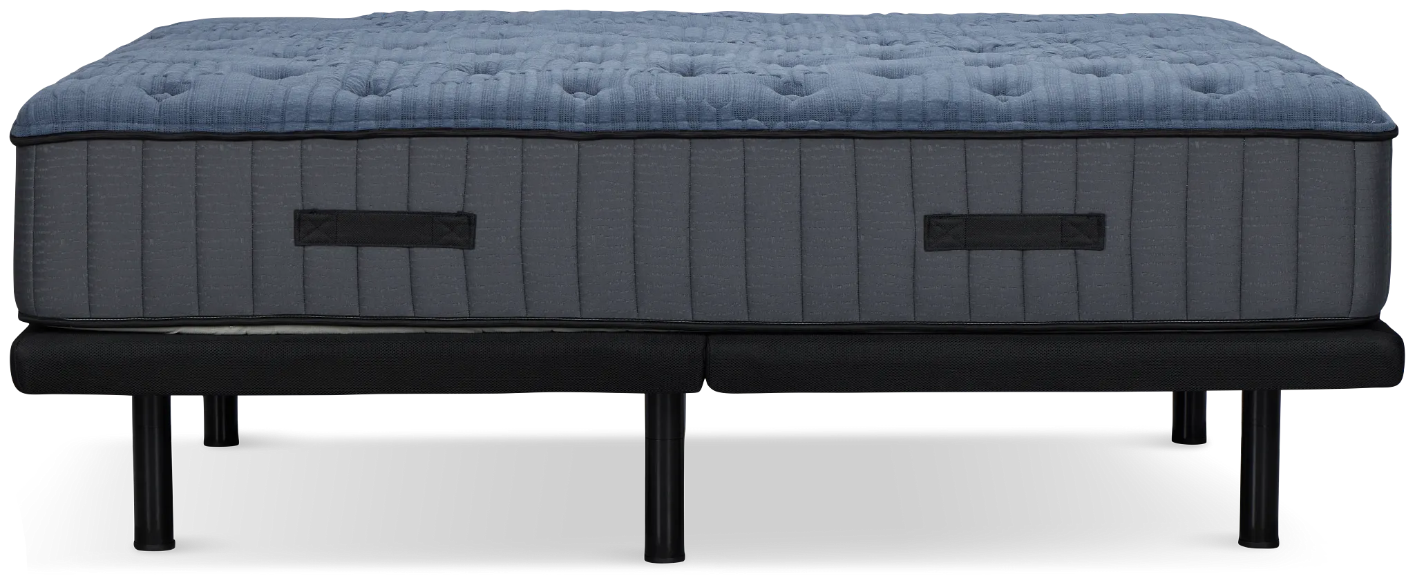 Kevin Charles By Sealy Reserve Lux Plush Deluxe Adjustable Mattress Set