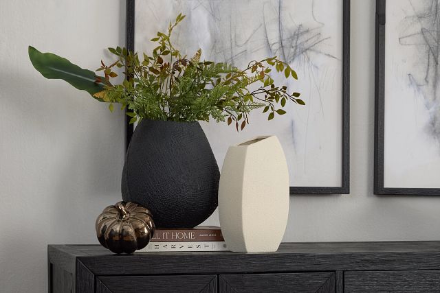 Selina White Large Vase