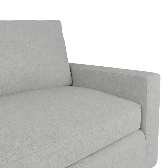 Siesta Delray Pewter Fabric Memory Foam Sleeper
