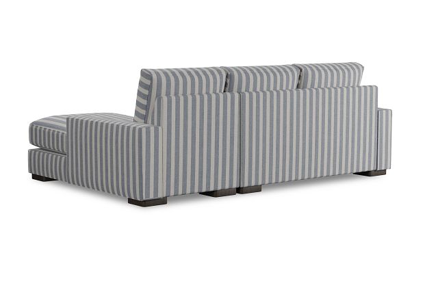 Edgewater Sea Lane Dark Blue Right Chaise Sectional