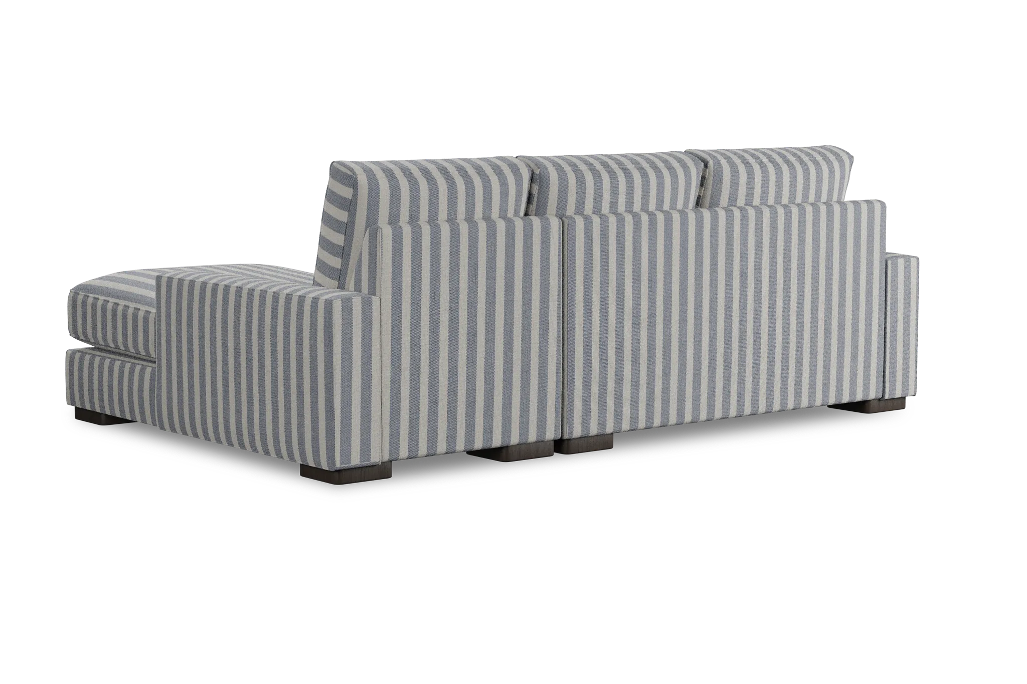 Edgewater Sea Lane Dark Blue Right Chaise Sectional