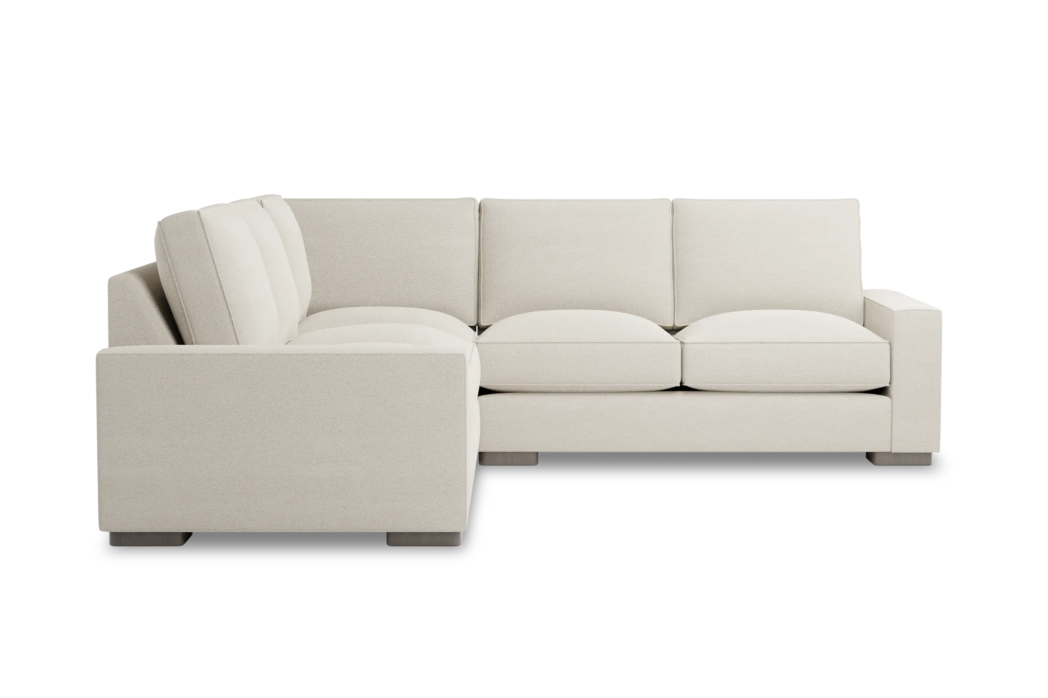 Edgewater Elite Ivory Small Two-arm Sectional