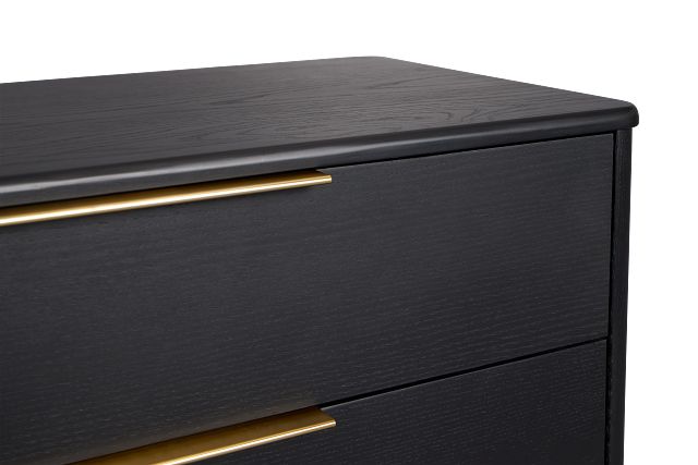 Stockton Black Drawer Chest