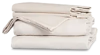 Rest & Renew Cotton Sateen Beige 300 Thread Sheet Set