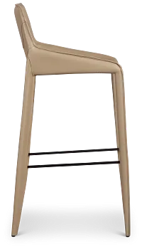 Wayne Beige 30" Upholstered Barstool