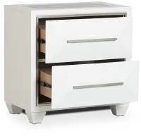 Manhattan White Nightstand