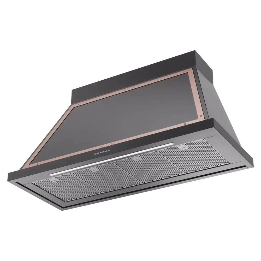 Ilve Nostalgie Ii Black Wall Mount Canopy Hood Ilve Nostalgie Ii Black Wall Mount Canopy Hood