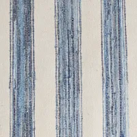 Naica Blue Stripe 8x10 Area Rug
