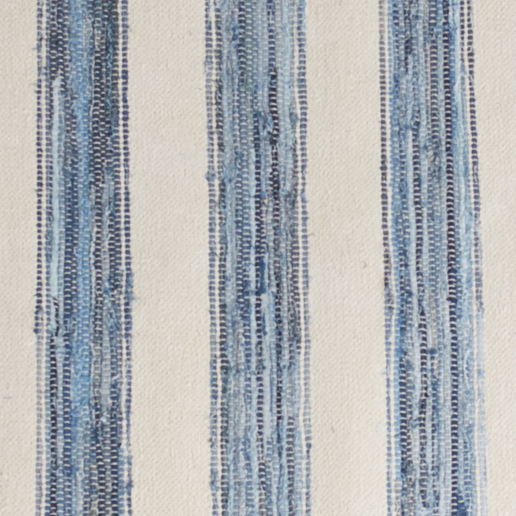 Naica Blue Stripe 8x10 Area Rug