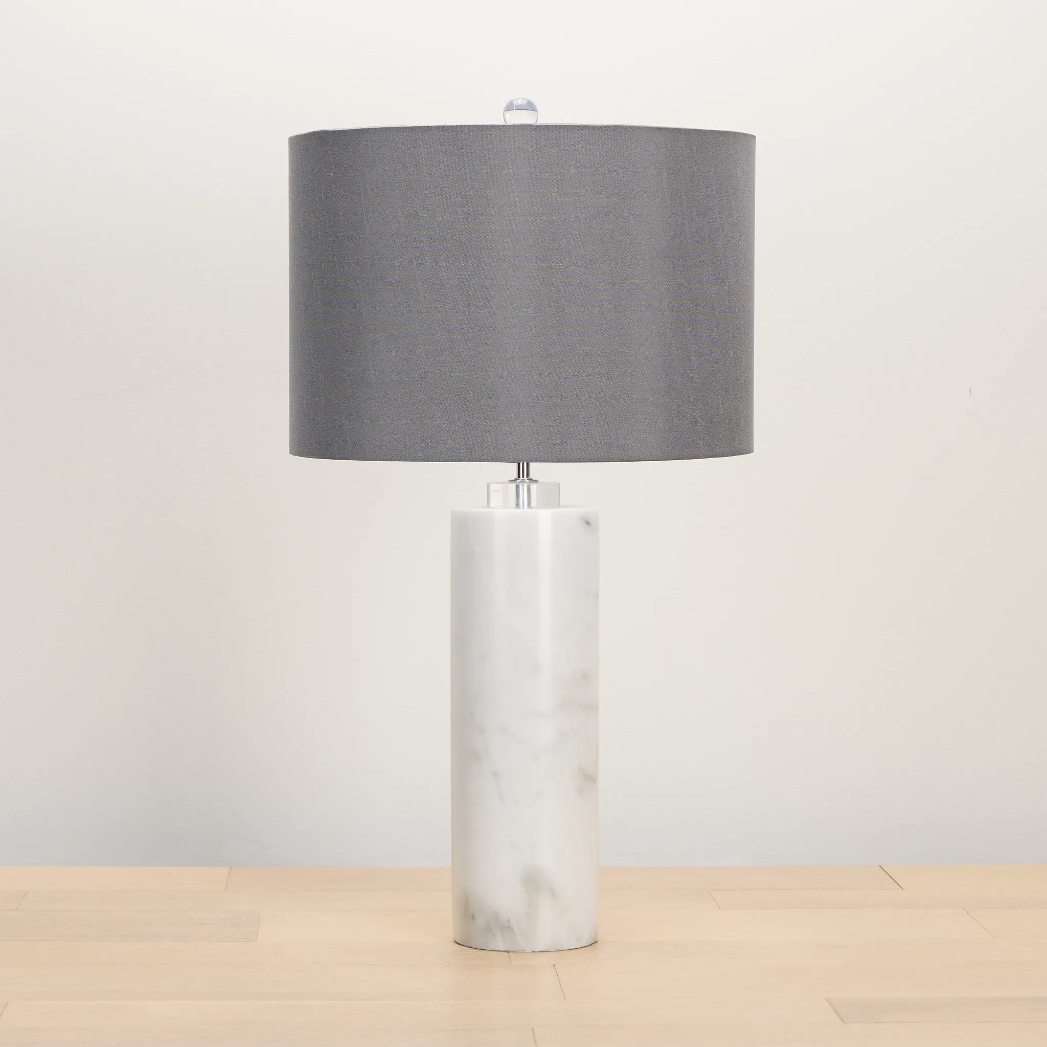 Pippi Gray Marble Table Lamp