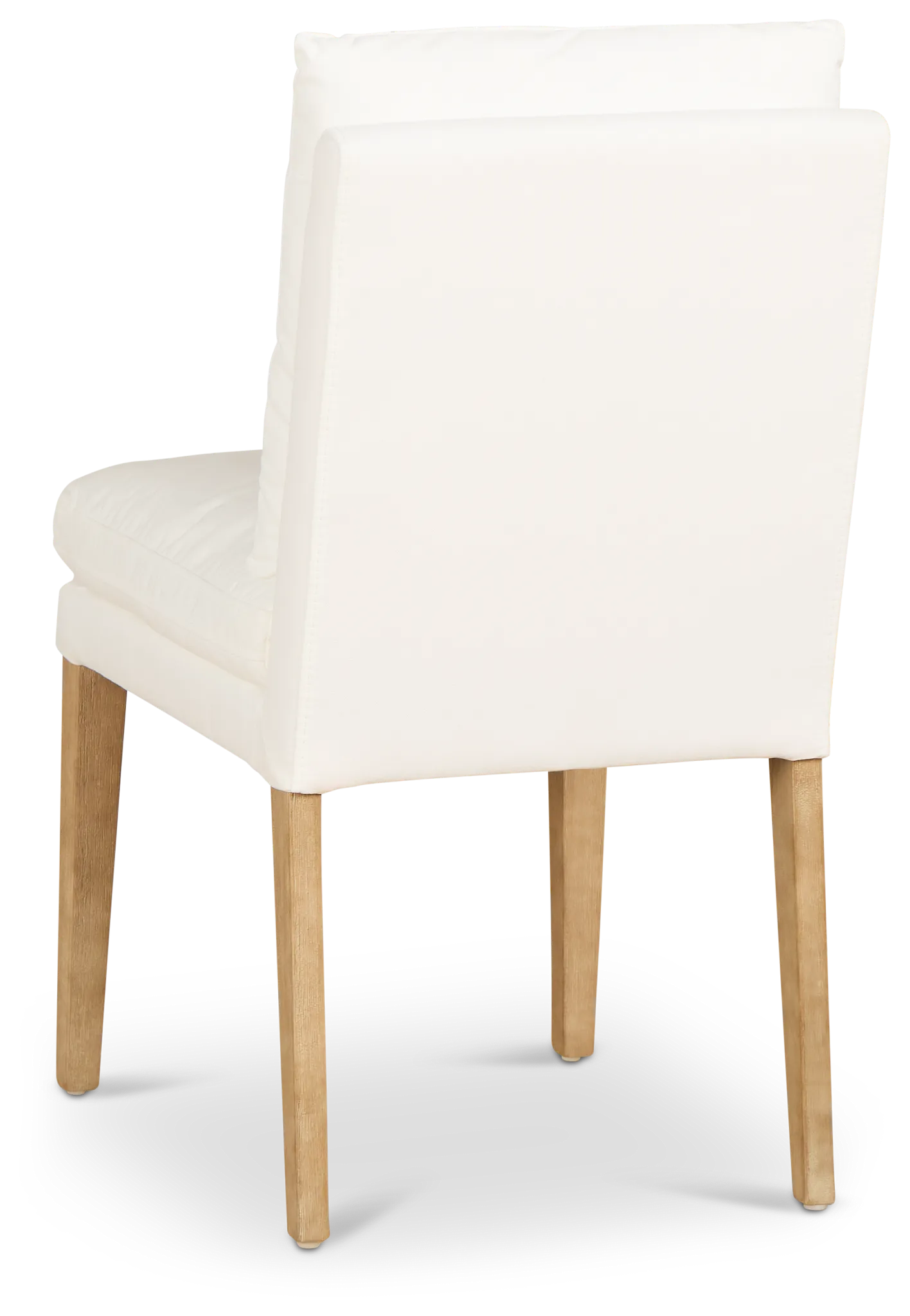 Nixon White Upholstered Side Chair