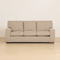Sinclair Brown Fabric Innerspring Sleeper