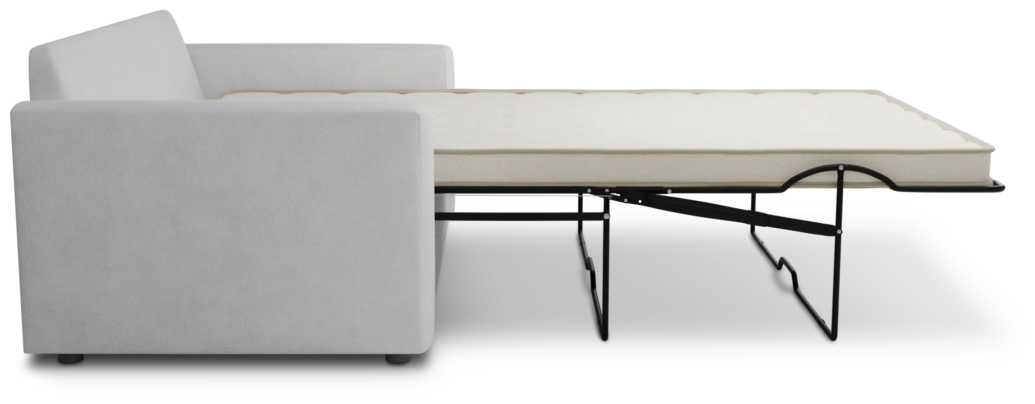 Siesta Peyton White Fabric Innerspring Sleeper