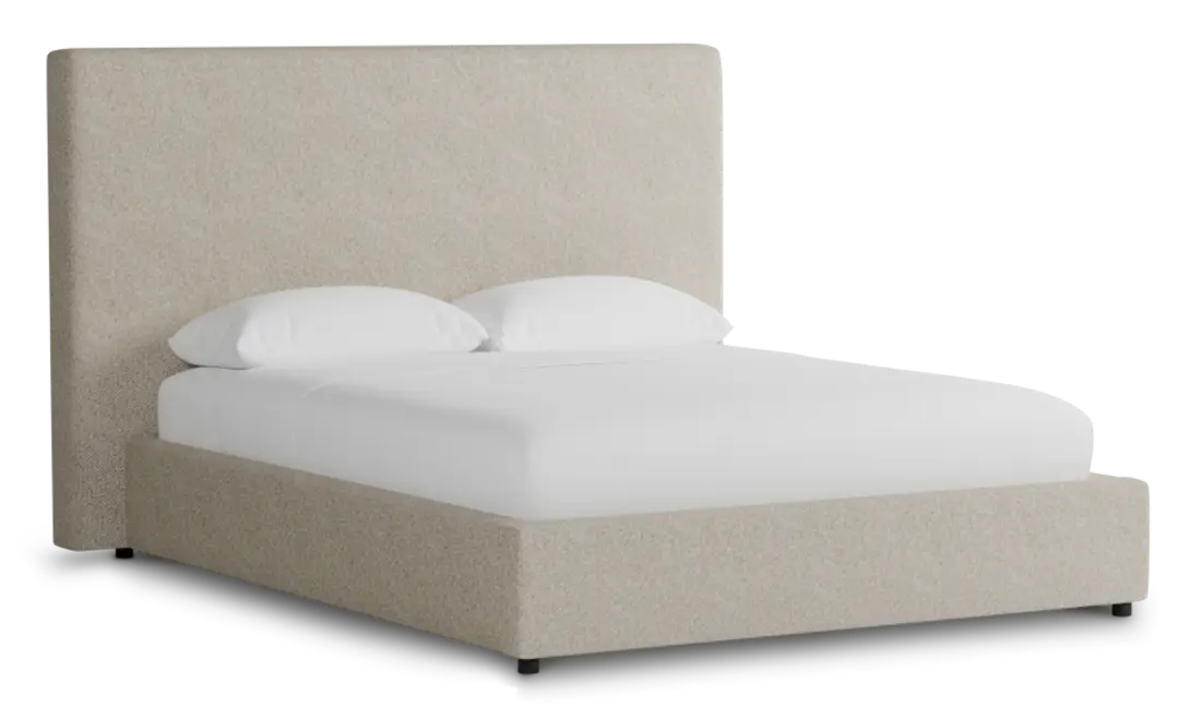 Grayton Gellar Green 54" Upholstered Platform Bed Grayton Gellar Green 54" Upholstered Platform Bed