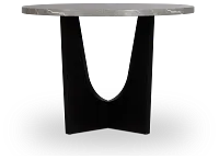 Oxford Two-tone Round High Dining Table
