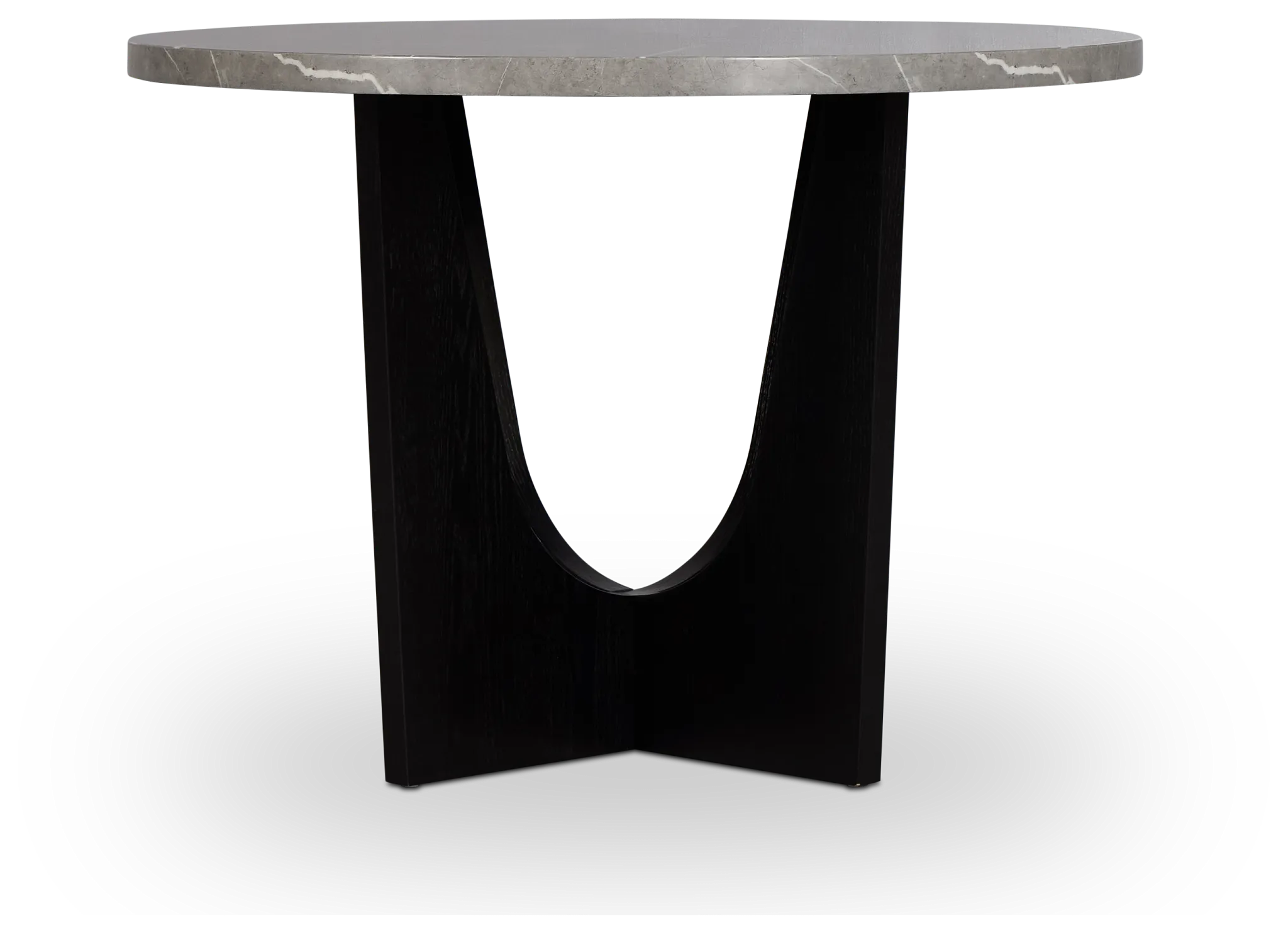 Oxford Two-tone Round High Dining Table