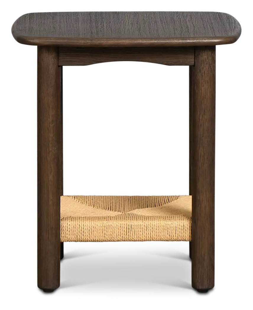 Santorini Dark Tone Square End Table Santorini Dark Tone Square End Table