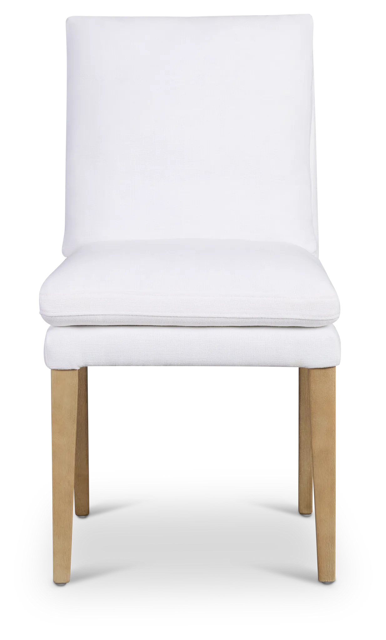 Willow White Fabric Upholstered Side Chair