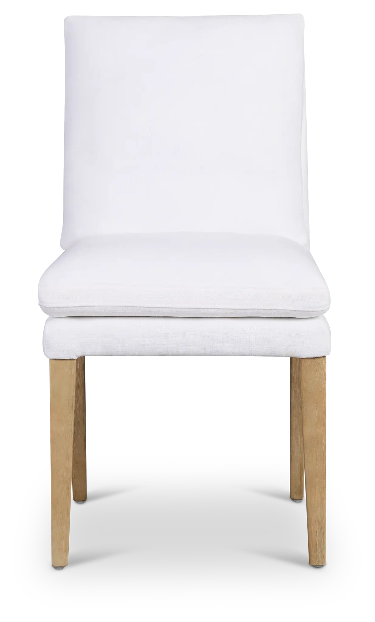 Willow White Fabric Upholstered Side Chair Willow White Fabric Upholstered Side Chair