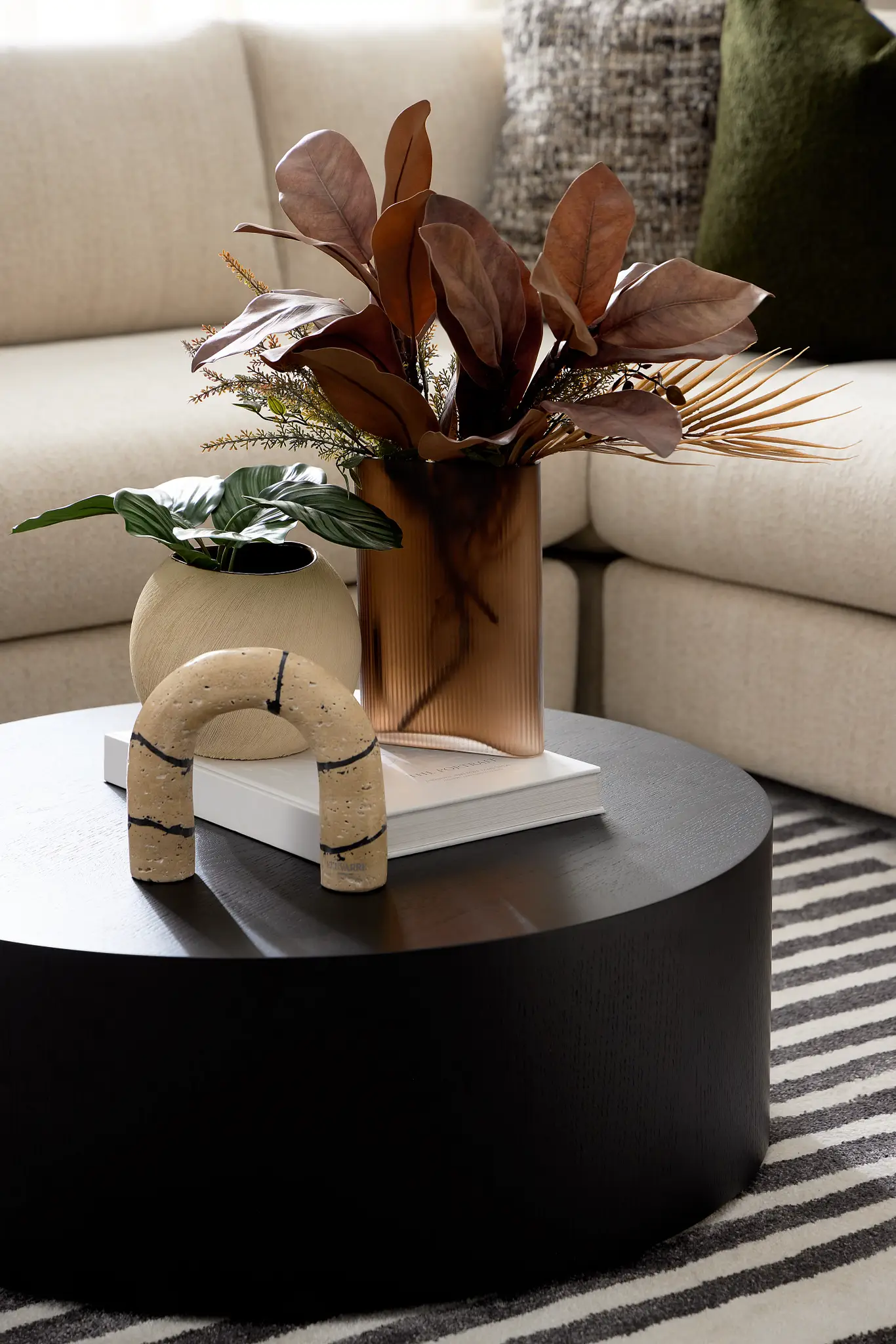 Juna Tall Brown Vase Juna Tall Brown Vase