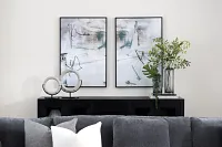 Natalie White Framed Wall Art