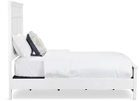 Seabrook White Panel Bed