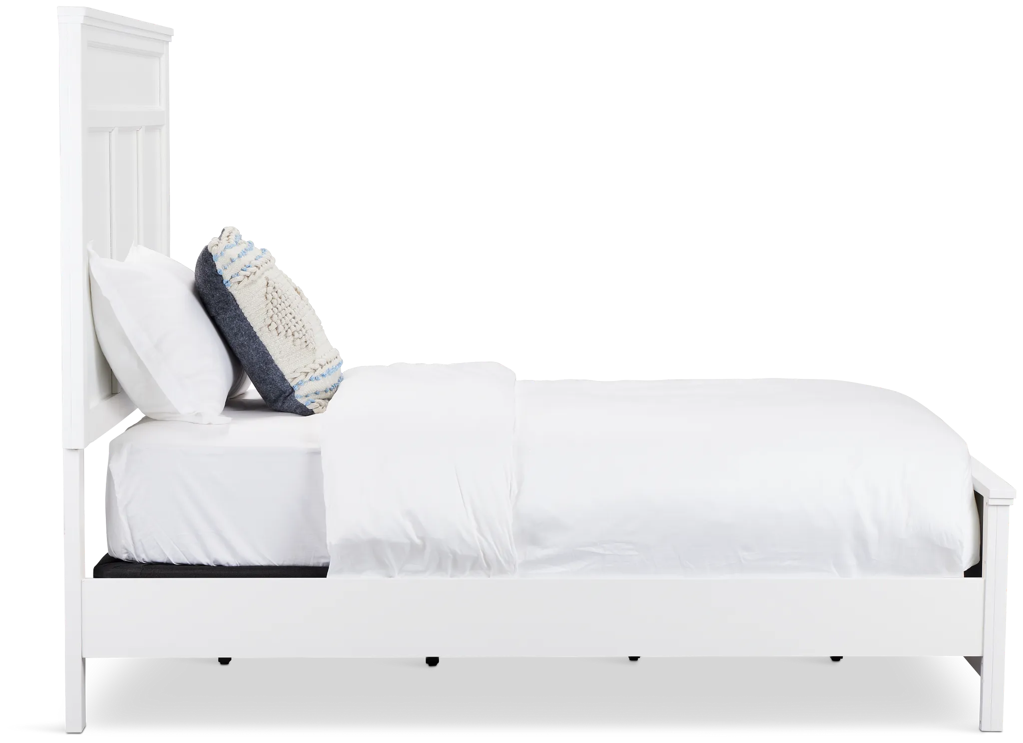 Seabrook White Panel Bed