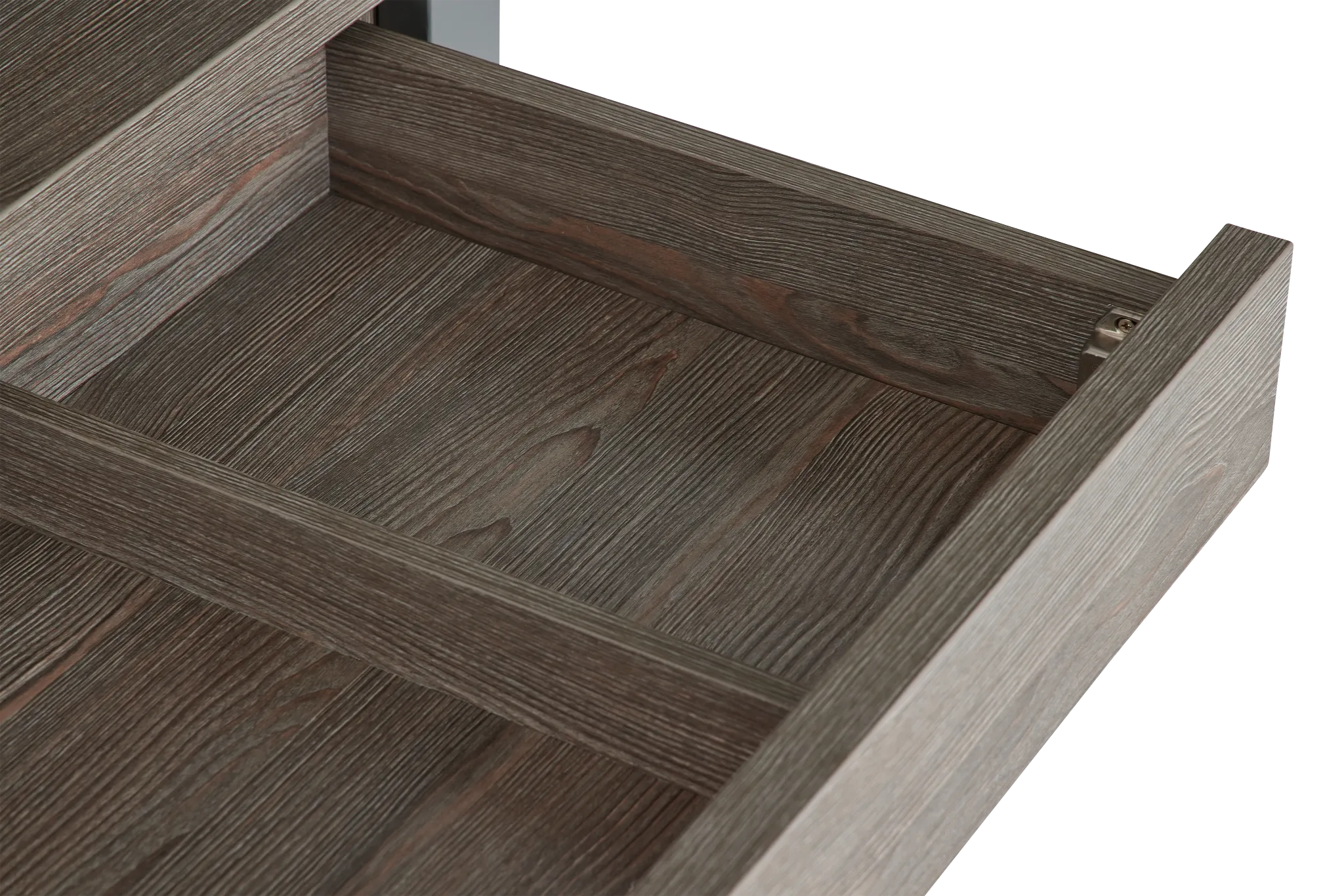 Clark Gray Dropdwn Dr Desk