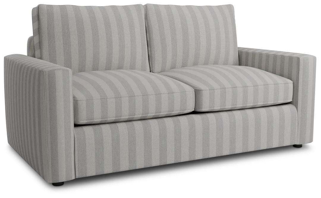 Siesta Sea Lane Light Gray Small Memory Foam Sleeper