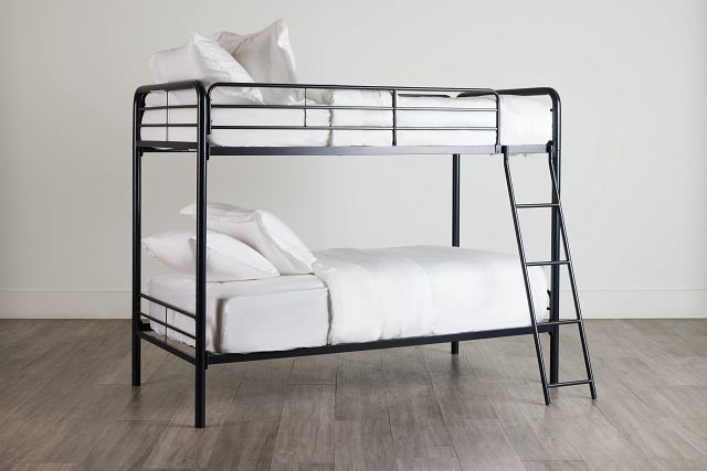 Rory Black Metal Bunk Bed