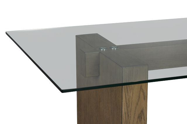 Vance Glass Rectangular Table