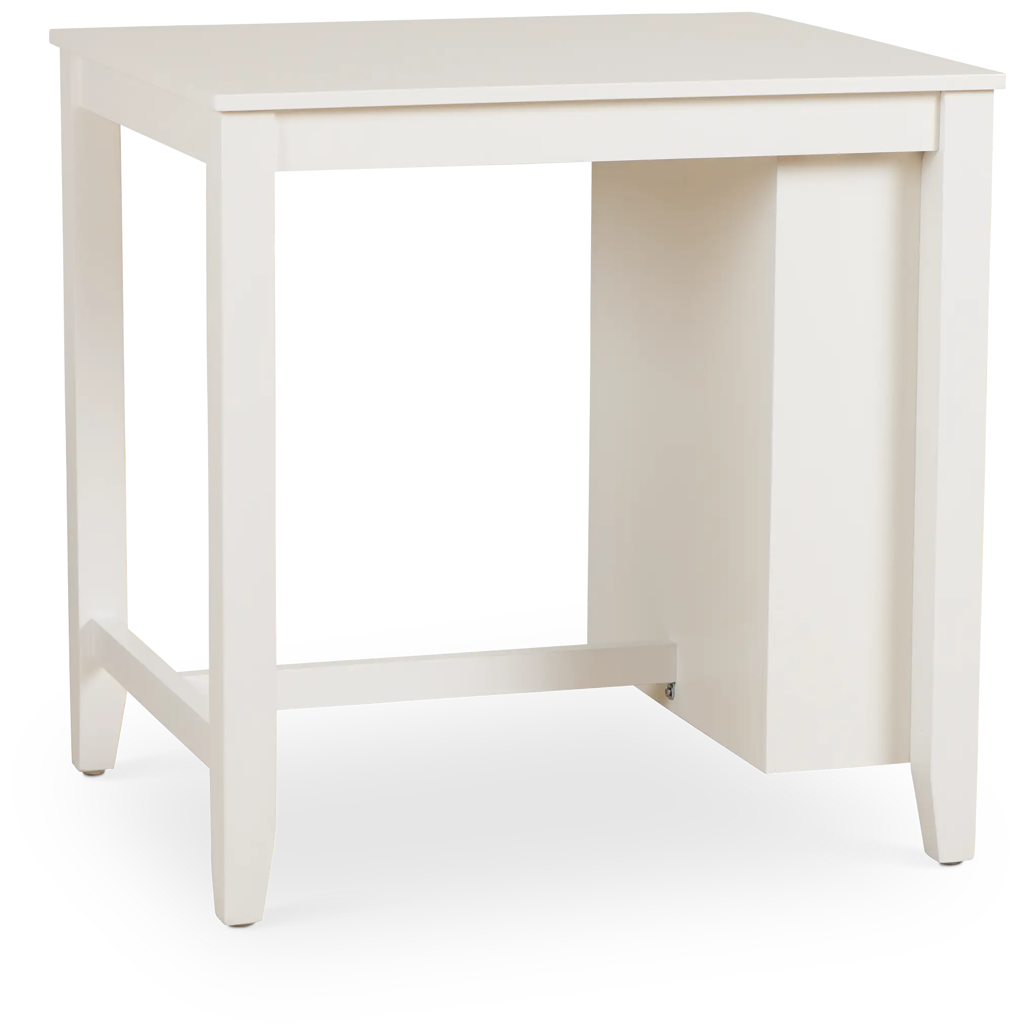 Edgartown White Storage High Dining Table Edgartown White Storage High Dining Table