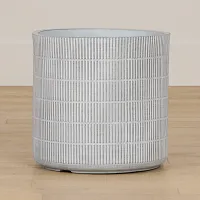 Lilani Light Gray Medium Planter