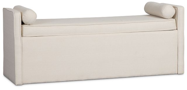Southlake Beige Upholstered Dining Bench