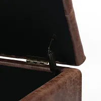 Four Hands Greg Brown Leather Trunk