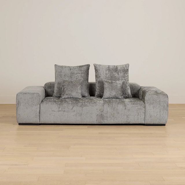 Skylar Gray Fabric Sofa