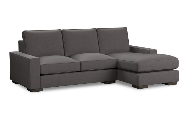 Edgewater Peyton Gray Right Chaise Sectional