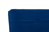 Ellie Dark Blue Velvet Sofa Futon