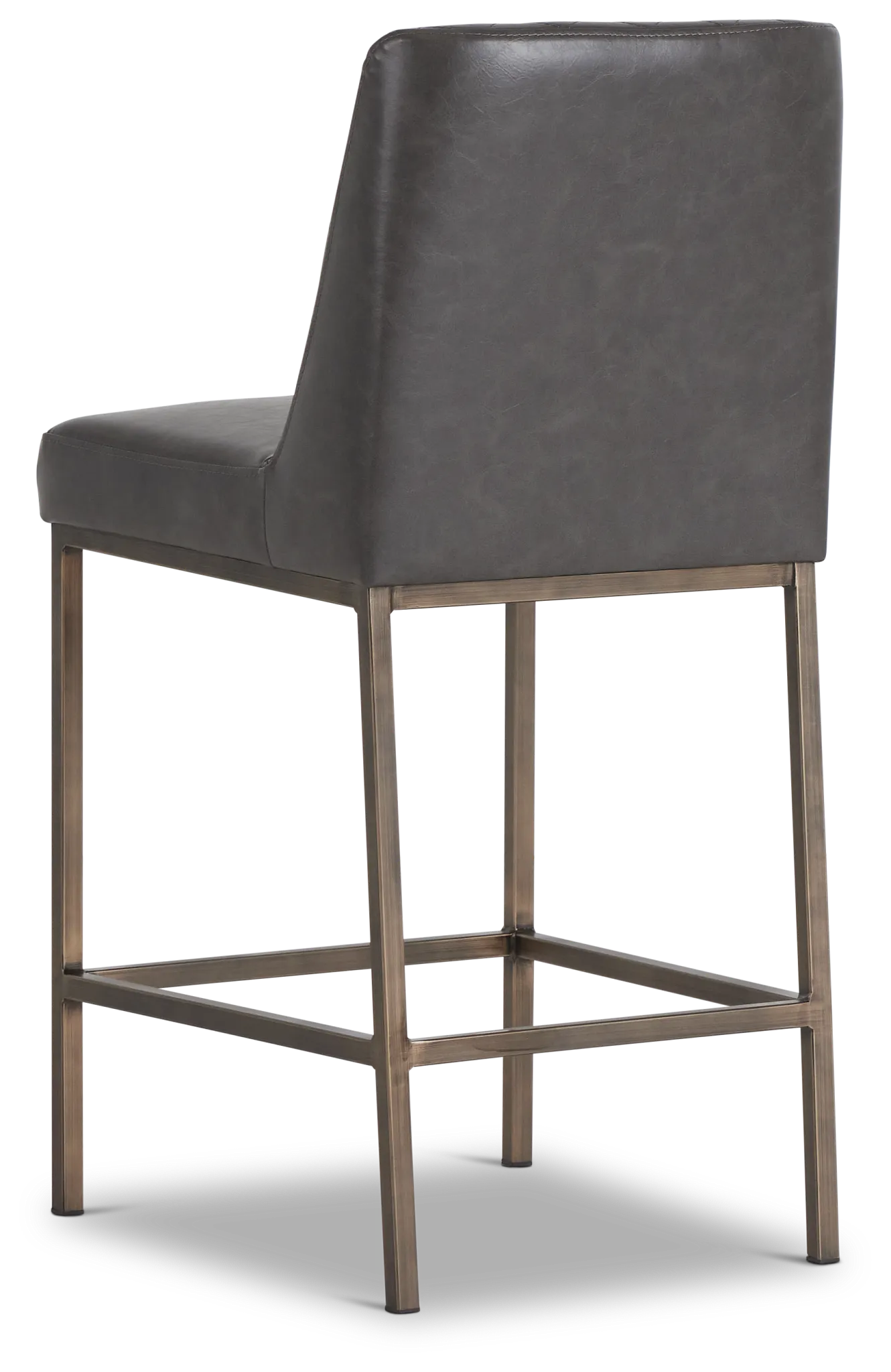Sierra Dark Gray Bonded Ltr 24" Barstool