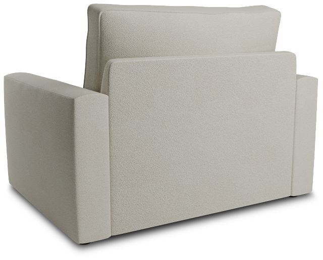 Siesta Elite Ivory Fabric Memory Foam Sleeper