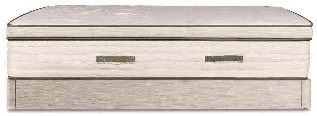 Avocado Green Plush Mattress Set